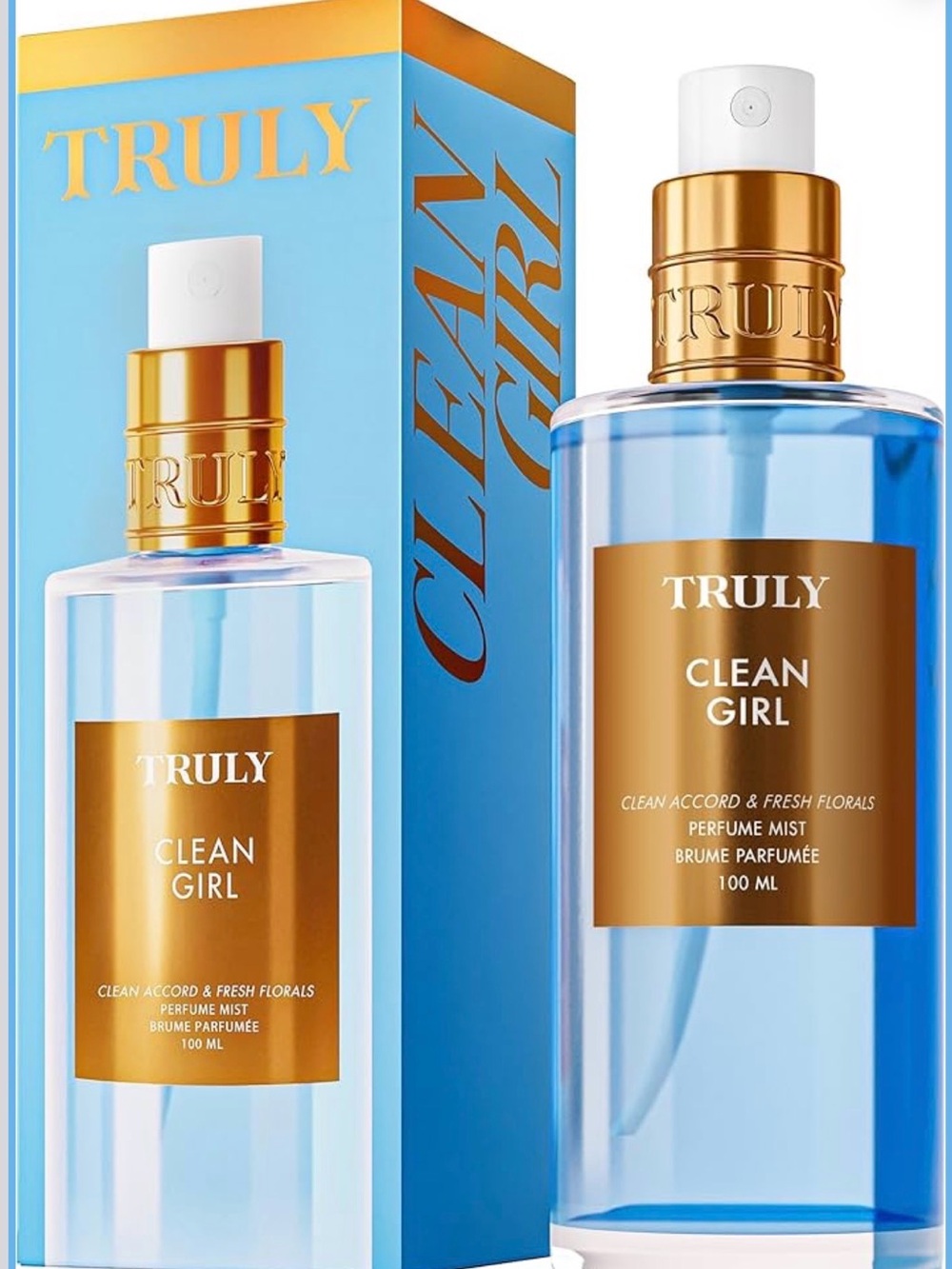 NIB Truly Beauty Perfume Body Mist | Clean Girl 100ml